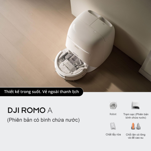 Robot hút bụi DJI ROMO – Bảo hành chính hãng 12 Tháng