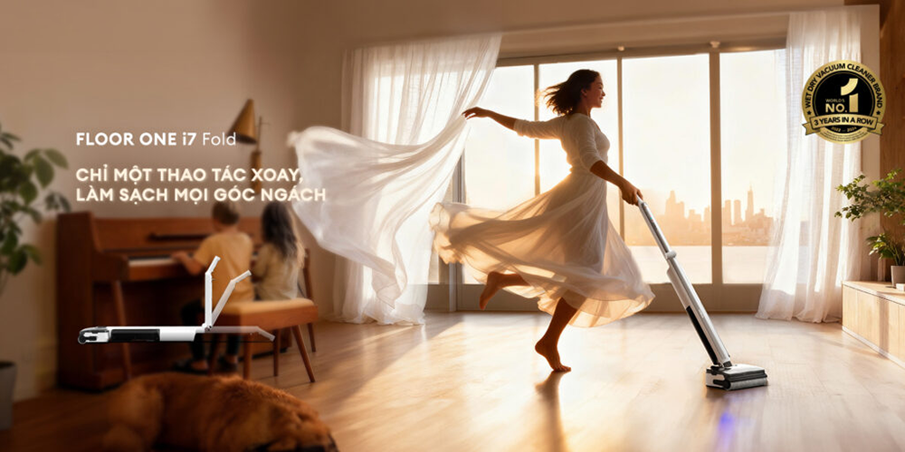 Máy hút bụi lau nhà Tineco Floor One i7 Fold - Bảo hành 24 tháng 67 i7 Fold 1