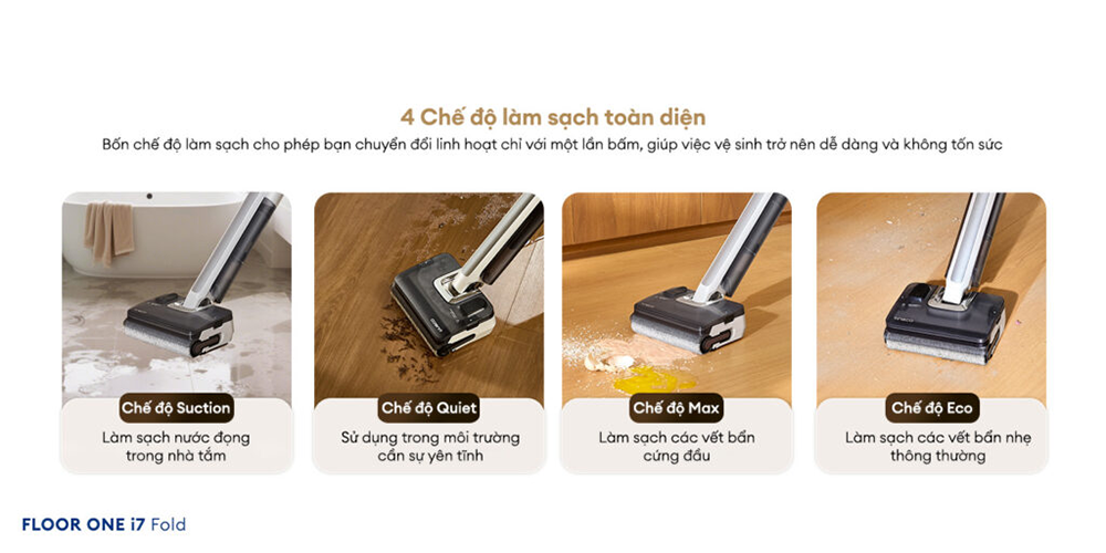 Máy hút bụi lau nhà Tineco Floor One i7 Fold - Bảo hành 24 tháng 83 i7 Fold 17