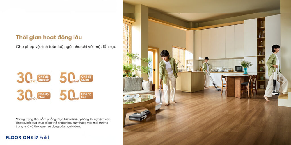 Máy hút bụi lau nhà Tineco Floor One i7 Fold - Bảo hành 24 tháng 84 i7 Fold 18