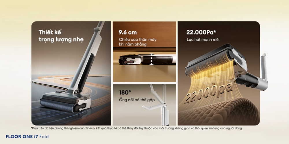 Máy hút bụi lau nhà Tineco Floor One i7 Fold - Bảo hành 24 tháng 68 i7 Fold 2