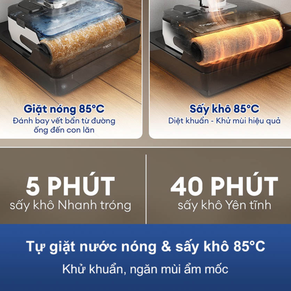 Máy hút bụi lau nhà Tineco Floor One i7 Fold – Bảo hành 24 tháng