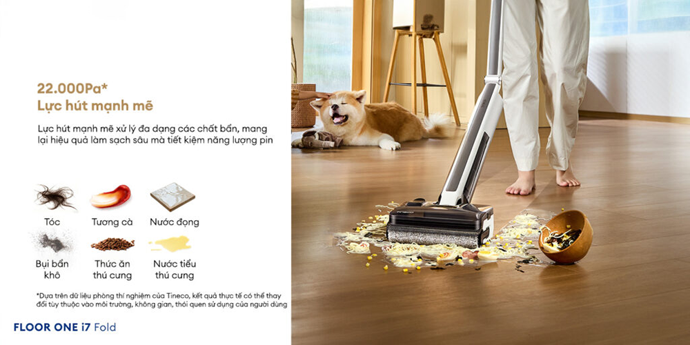 Máy hút bụi lau nhà Tineco Floor One i7 Fold - Bảo hành 24 tháng 70 i7 Fold 4