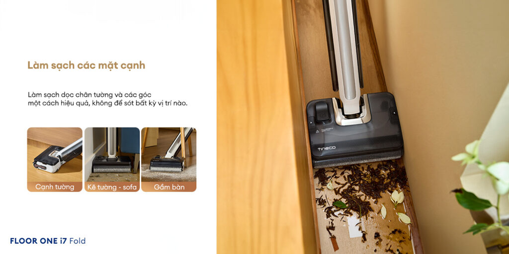 Máy hút bụi lau nhà Tineco Floor One i7 Fold - Bảo hành 24 tháng 73 i7 Fold 7