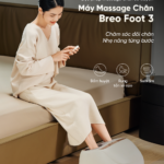 Máy Massage Chân BREO Foot 3 | Mô Phỏng Kỹ Thuật Bấm Huyệt Y Học Cổ Truyền | Bảo hành 12 Tháng