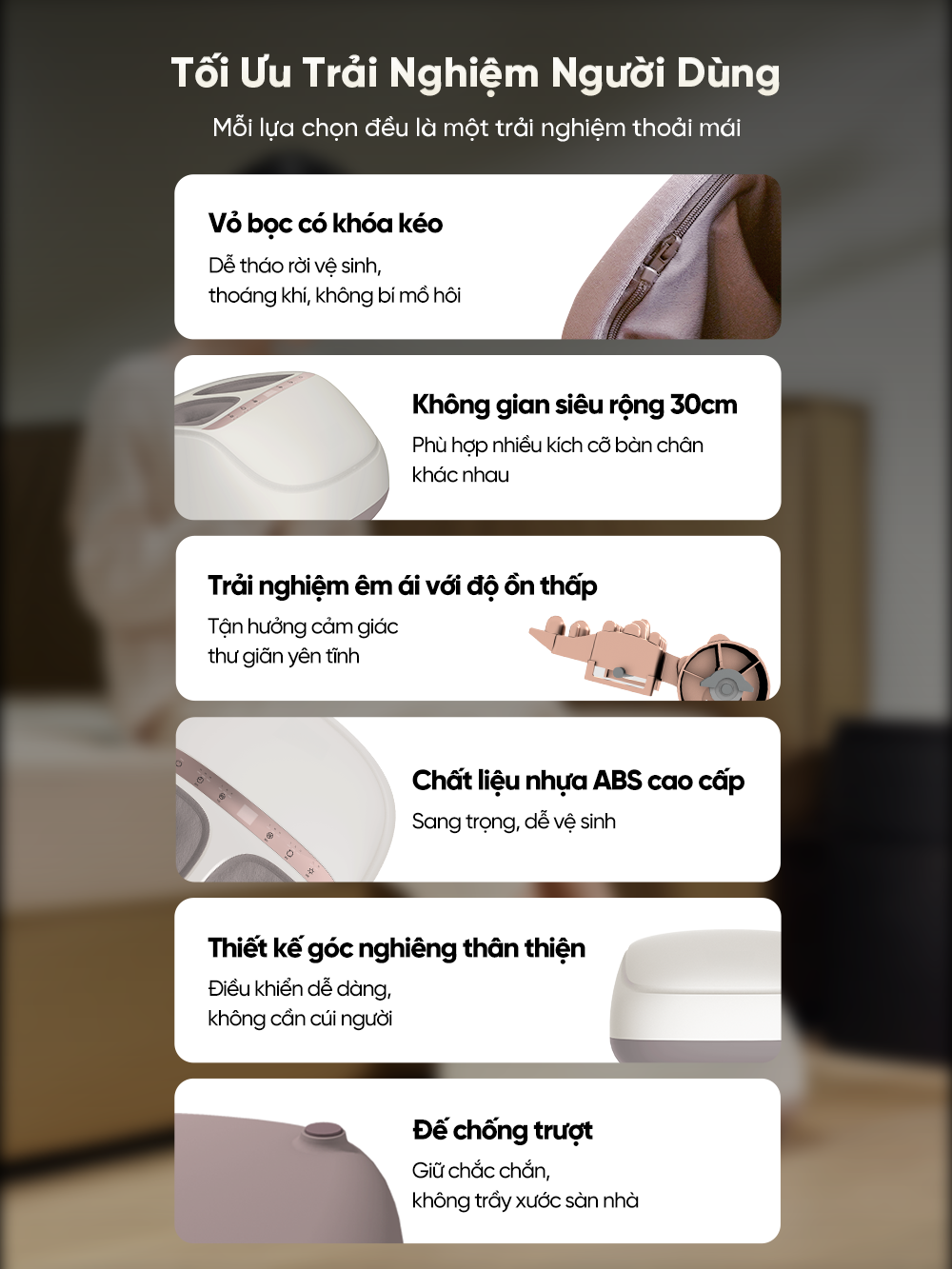 Máy Massage Chân BREO Foot 3 | Mô Phỏng Kỹ Thuật Bấm Huyệt Y Học Cổ Truyền | Bảo hành 12 Tháng 64 Breo Foot 3 10
