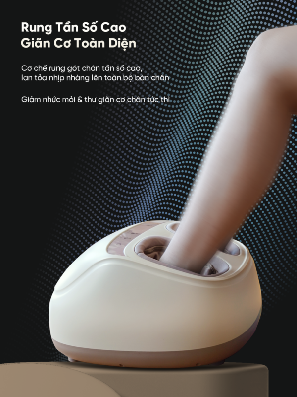 Máy Massage Chân BREO Foot 3 | Mô Phỏng Kỹ Thuật Bấm Huyệt Y Học Cổ Truyền  | Bảo hành 12 Tháng
