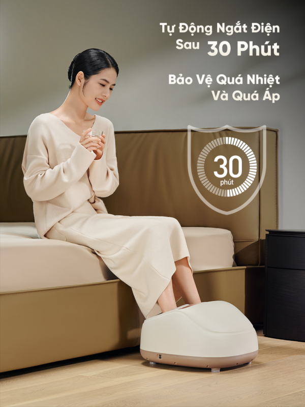 Máy Massage Chân BREO Foot 3 | Mô Phỏng Kỹ Thuật Bấm Huyệt Y Học Cổ Truyền  | Bảo hành 12 Tháng
