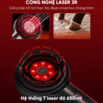 Lược Điện Massage Da Đầu BREO Scalp 3L | Ánh Sáng Laser 3R – Phát Triển Nang Tóc | Bảo hành 12 Tháng