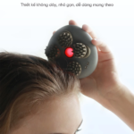 Máy Massage Da Đầu BREO Scalp Mini Pro | Ánh Sáng Hồng Ngoại Kích Thích Mọc Tóc – Chống Nước | Bảo hành 12 Tháng