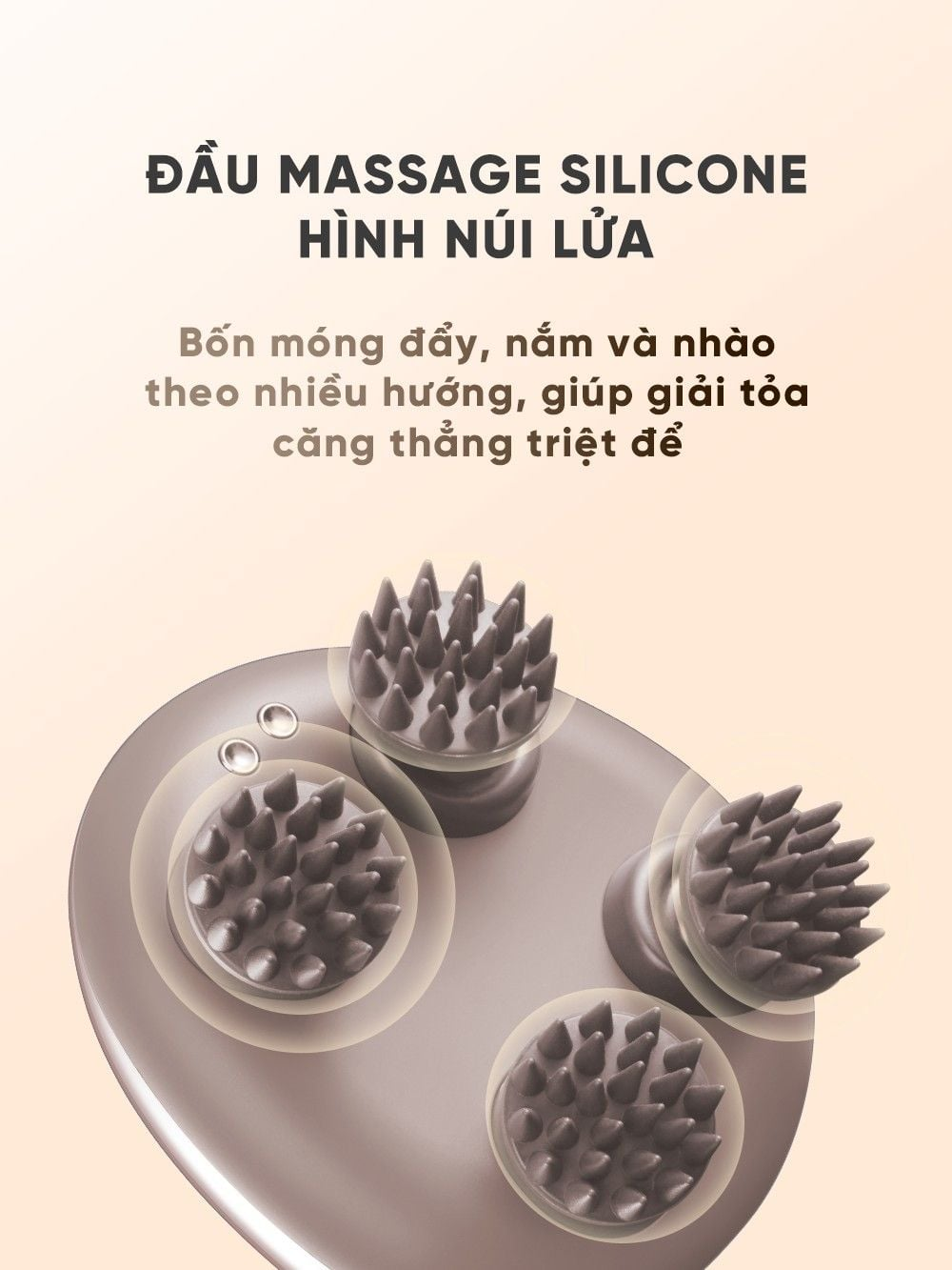 Máy Massage Da Đầu BREO Scalp Mini | Đầu Silicon Lưu Thông Khí Huyết - Kích Thích Mọc Tóc - Chống Nước | Bảo hành 12 Tháng 41 Breo Scalp Mini 2
