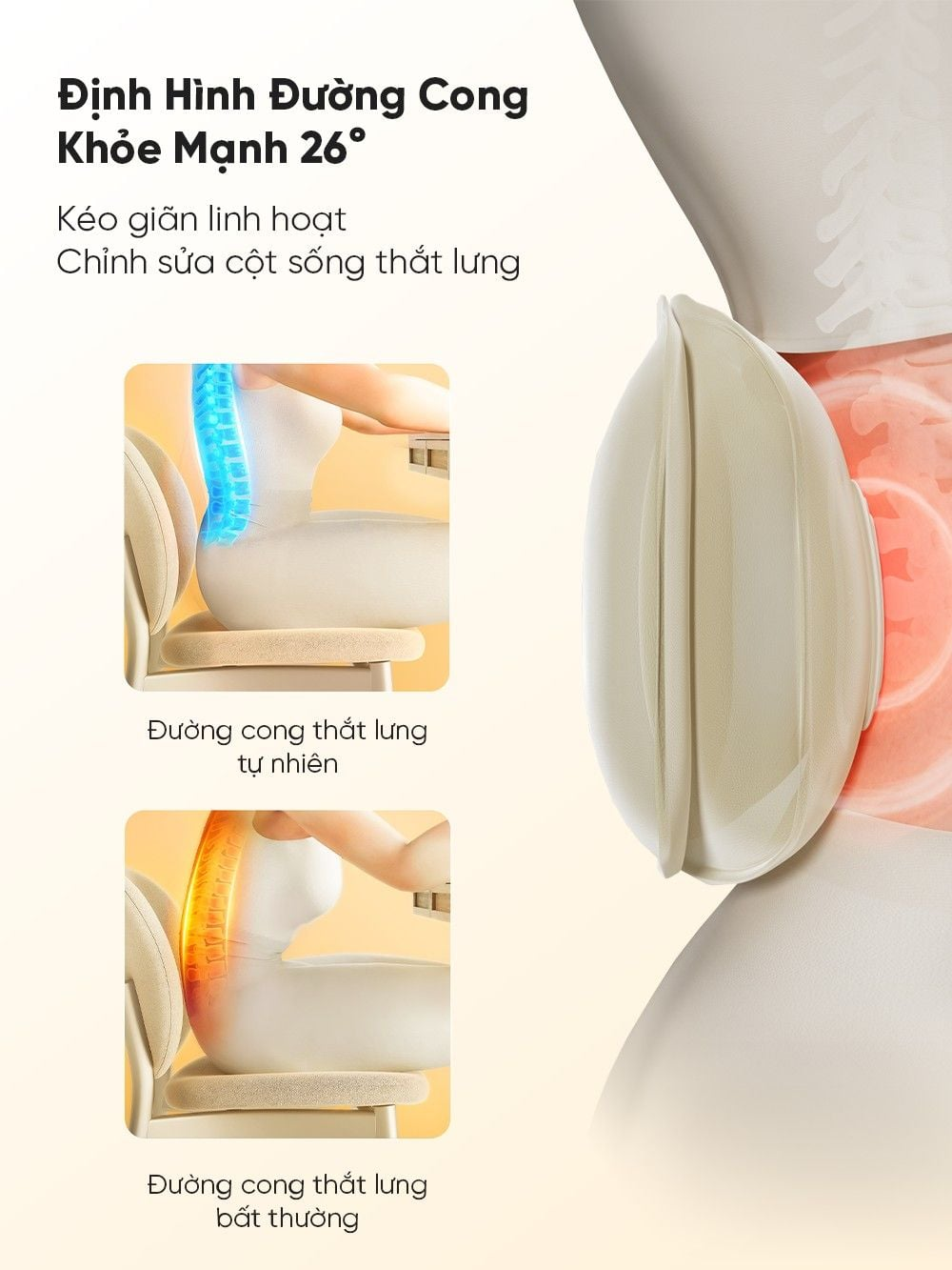 Máy Massage Chườm Nóng Bụng Và Thắt Lưng Breo Y2 | Chườm Ấm Hồng Ngoại - Đa Năng Hỗ Trợ Giảm Đau Lưng | Bảo hành 12 Tháng 62 Breo Y2 5