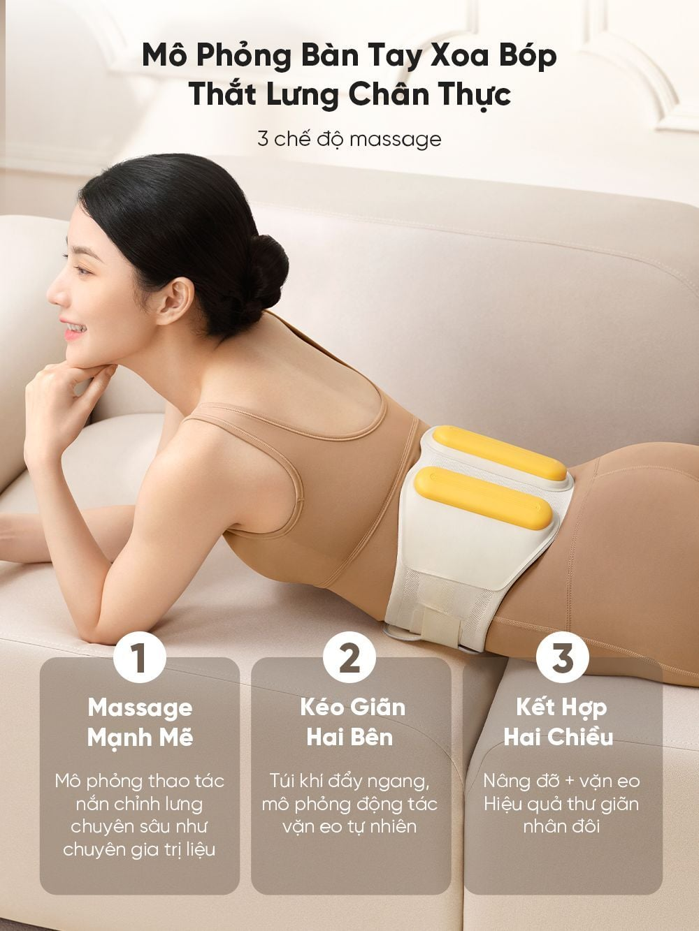 Máy Massage Chườm Nóng Bụng Và Thắt Lưng Breo Y2 | Chườm Ấm Hồng Ngoại - Đa Năng Hỗ Trợ Giảm Đau Lưng | Bảo hành 12 Tháng 64 Breo Y2 7