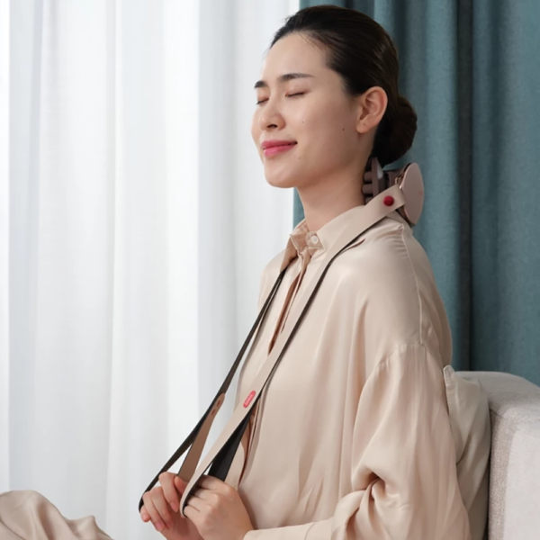 Máy Massage Cổ Vai Gáy Breo iNeck Mini | Xoa Bóp Chườm Nóng – Nhỏ Gọn Tiện Lợi | Bảo hành 12 Tháng
