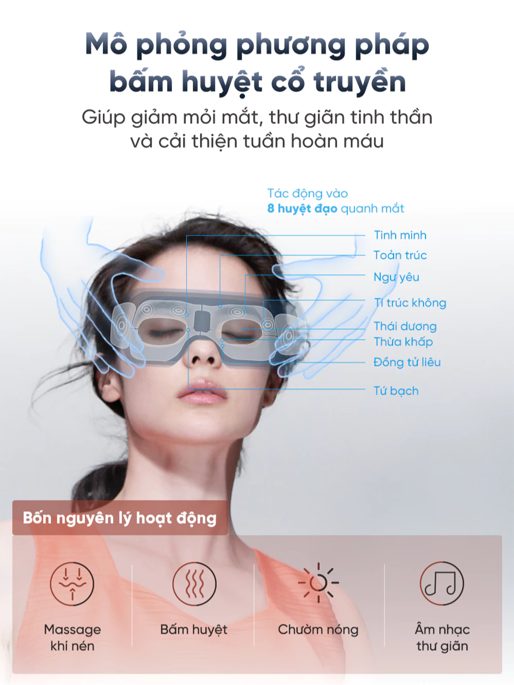 Máy Massage Mắt Cao Cấp BREO iSee M | Massage Chườm Nóng Giảm Nhức Mỏi Mắt - Thiết Kế Gấp Gọn | Bảo hành 12 Tháng 49 Breo iSee M 4