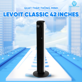 Quạt Tháp Điều Hòa Thông Minh Levoit Classic 42 inches | Cảm biến nhiệt độ | Bảo hành 24 Tháng
