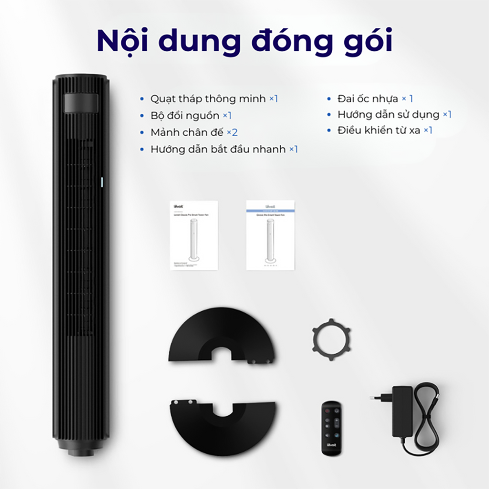 Quạt Tháp Điều Hòa Levoit Smart Wifi 42 inches | Kết nối app - Cảm biến nhiệt độ - 12 cấp gió | Bảo hành 24 Tháng 65 Levoit Smart Wifi 42 11