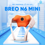 Máy Massage Cổ Vai Gáy BREO N6 Mini | Kỹ Thuật Y Học Cổ Truyền – Massage Như Tay Người | Bảo hành 12 Tháng