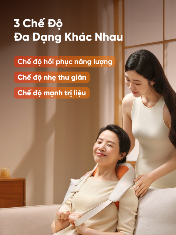 Máy Massage Cổ Vai Gáy BREO N6 Mini | Kỹ Thuật Y Học Cổ Truyền – Massage Như Tay Người | Bảo hành 12 Tháng