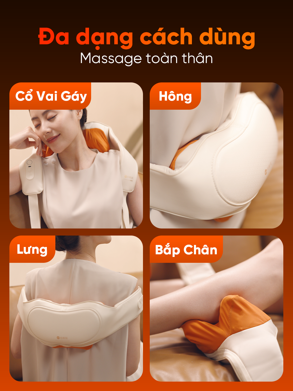 Máy Massage Cổ Vai Gáy BREO N6 Mini | Kỹ Thuật Y Học Cổ Truyền - Massage Như Tay Người | Bảo hành 12 Tháng 57 N6 Mini 9