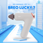Máy Massage Cầm Tay Breo Lucky 7 | Đầu Silicon Giảm Đau Mỏi Cơ – Kết Hợp Đầu Làm Nóng – Nhỏ Gọn | Bảo hành 12 Tháng
