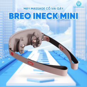 Máy Massage Cổ Vai Gáy Breo iNeck Mini | Xoa Bóp Chườm Nóng – Nhỏ Gọn Tiện Lợi | Bảo hành 12 Tháng