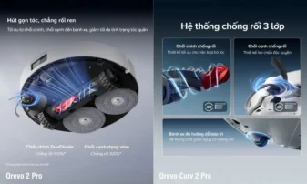 So sánh Qrevo 2 Pro và Qrevo Curv 2 Pro: Nên chọn robot hút bụi nào cho gia đình?