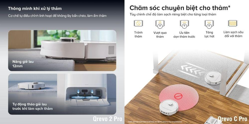 So sánh hai robot hút bụi Roborock Qrevo C Pro và Qrevo 2 Pro cho gia đình hiện đại 27 so sanh qrevo c pro va qrevo 2 pro trong cung tam gia nen mua san pham nao 6