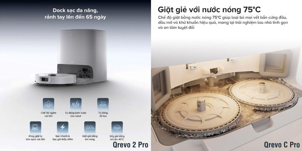 So sánh hai robot hút bụi Roborock Qrevo C Pro và Qrevo 2 Pro cho gia đình hiện đại 28 so sanh qrevo c pro va qrevo 2 pro trong cung tam gia nen mua san pham nao 7