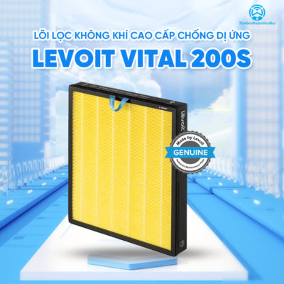 Lõi Lọc Không Khí Cao Cấp Chống Dị Ứng Thú Nuôi Cho Máy Lọc Không Khí Levoit Vital 200S | Khử Mùi Thú Cưng Hiệu Quả Cao