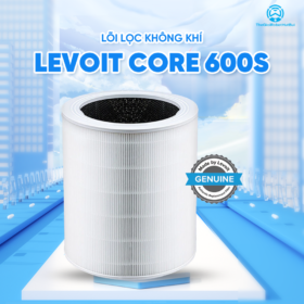 Lõi Lọc Không Khí Chính Hãng Cho Máy Lọc Không Khí Levoit Core 600S | Lọc Bụi Mịn – Khử Mùi – Lõi HEPA – Than Hoạt Tính