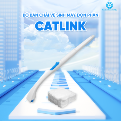 Bộ Bàn Chải Vệ Sinh Máy Dọn Phân CATLINK | Hàng chính hãng