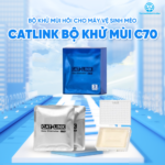 Bộ Khử Mùi Hôi C70 Cho Máy Dọn Phân Mèo CATLINK | Khử mùi Amoniac – Mùi phân | Hàng chính hãng