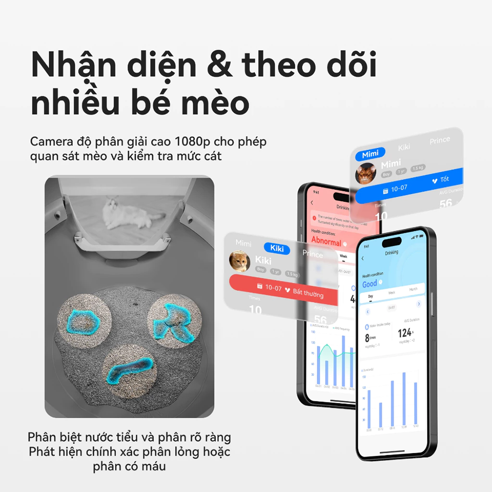 Máy Dọn Phân Cho Mèo Tự động CATLINK Pro Ultra | Khử mùi hiệu quả - Kết nối app - Cảm biến an toàn - Bảo Hành 12 Tháng 49 CatLink Pro Ultra 4