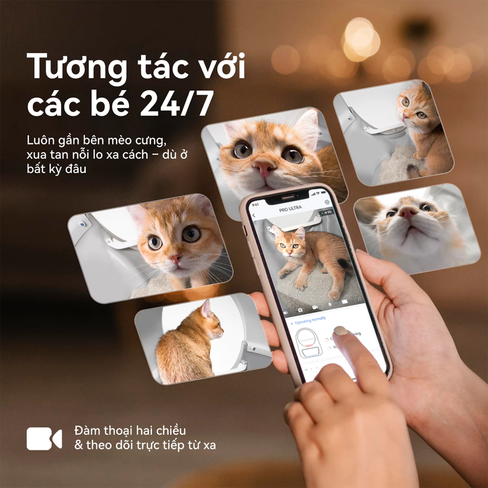 Máy Dọn Phân Cho Mèo Tự động CATLINK Pro Ultra | Khử mùi hiệu quả - Kết nối app - Cảm biến an toàn - Bảo Hành 12 Tháng 50 CatLink Pro Ultra 5