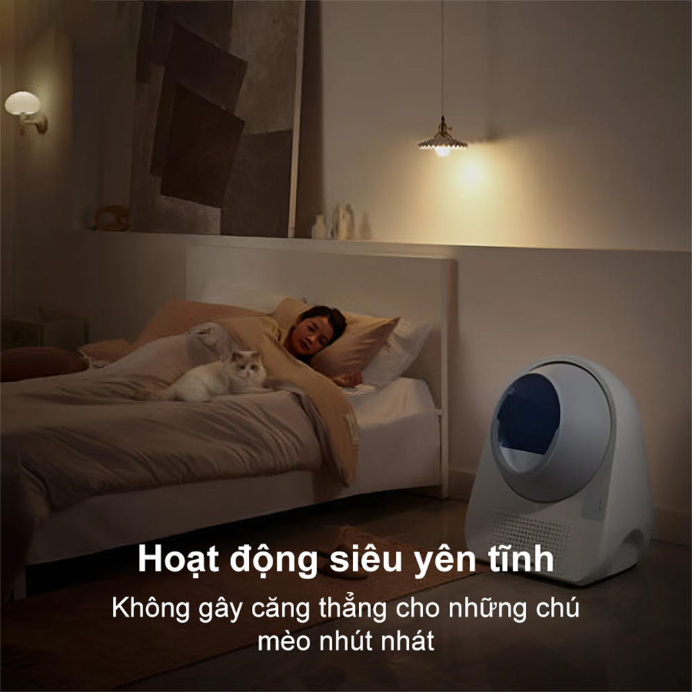Máy Dọn Phân Cho Mèo Tự động CATLINK Young | Khử mùi hiệu quả - Cảm biến an toàn - Ngăn chứa lớn - Bảo Hành 12 Tháng 62 CatLink Young 10