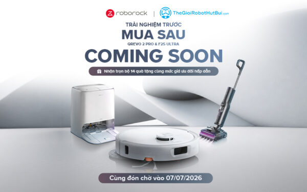 Sự kiện trải nghiệm Roborock Qrevo 2 Pro: Dùng thử, nhận quà, săn ưu đãi
