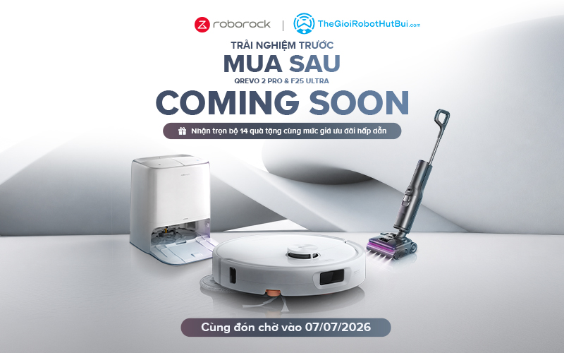 Sự kiện trải nghiệm Roborock Qrevo 2 Pro: Dùng thử, nhận quà, săn ưu đãi