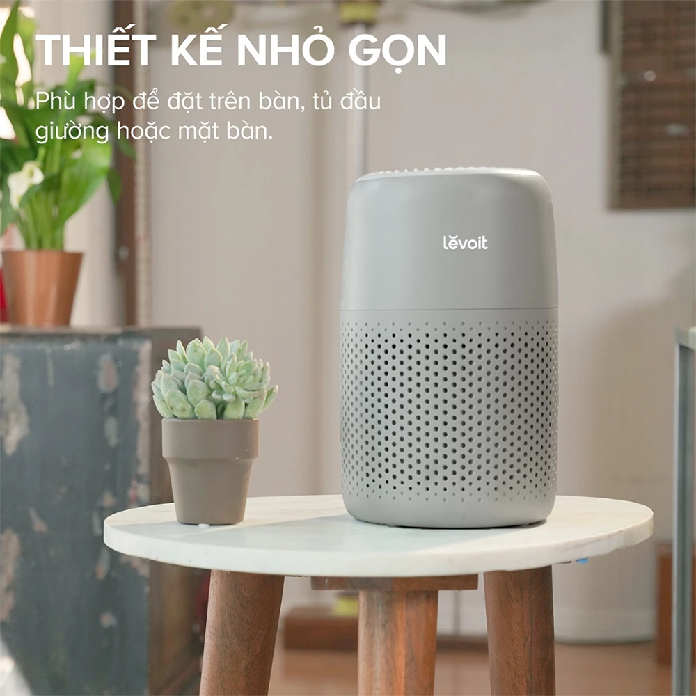 Máy Lọc Không Khí Levoit Core Mini Pro - Lõi HEPA 3 lớp lọc bụi mịn - Khuếch tán tinh dầu - Màn điều khiển - Bảo hành 24 Tháng 51 Levoit Mini Pro 6