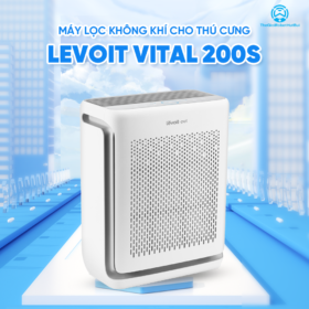 Máy Lọc Không Khí Cho Thú Cưng Levoit Vital 200S – Lọc bụi mịn – Khử mùi, hút lông – Đèn cảm biến chất lượng | Bảo hành 24 Tháng