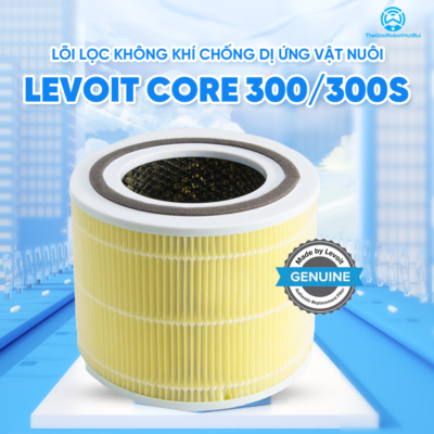 Lõi Lọc Không Khí Chính Hãng Chống Dị Ứng Vật Nuôi Cho Máy Lọc Không Khí Levoit Core 300/300S | Lọc Bụi Mịn – Khử Mùi