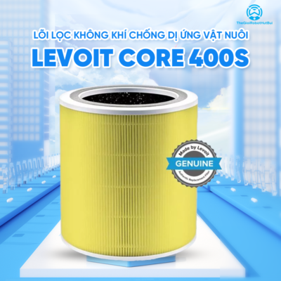 Lõi Lọc Không Khí Chính Hãng Chống Dị Ứng Vật Nuôi Cho Máy Lọc Không Khí Levoit Core 400S | Lọc Bụi Mịn – Khử Mùi