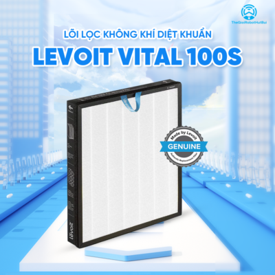 Lõi Lọc Không Khí Chính Hãng Cho Máy Lọc Không Khí Levoit Vital 100S | Lõi HEPA Lọc Bụi Mịn – Khử Mùi Thú Cưng Hiệu Quả