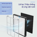 Lõi Lọc Không Khí Chính Hãng Cho Máy Lọc Không Khí Levoit Vital 100S | Lõi HEPA Lọc Bụi Mịn – Khử Mùi Thú Cưng Hiệu Quả