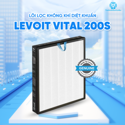 Lõi Lọc Không Khí Chính Hãng Cho Máy Lọc Không Khí Levoit Vital 200S | Lõi HEPA Lọc Bụi Mịn – Khử Mùi Thú Cưng Hiệu Quả