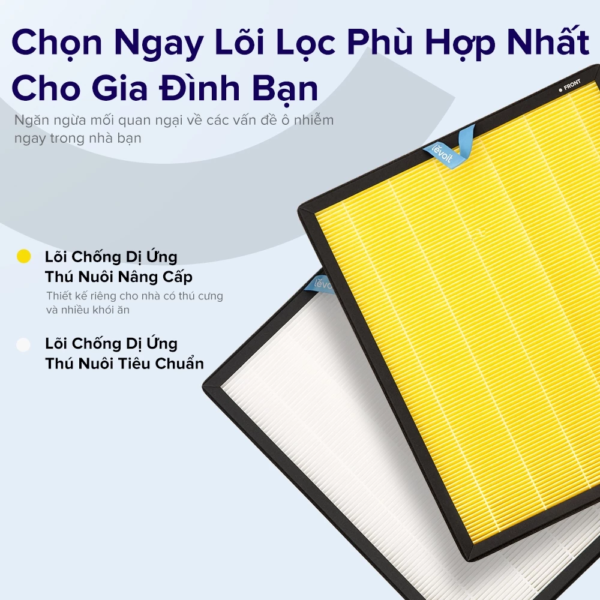 Lõi Lọc Không Khí Cao Cấp Chống Dị Ứng Thú Nuôi Cho Máy Lọc Không Khí Levoit Vital 100S | Khử Mùi Thú Cưng Hiệu Quả Cao